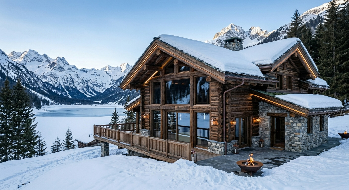 House in the mountains