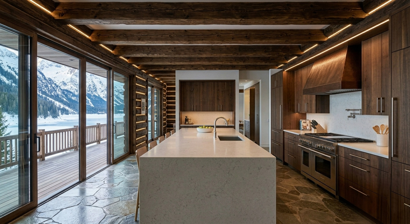 House in the mountains