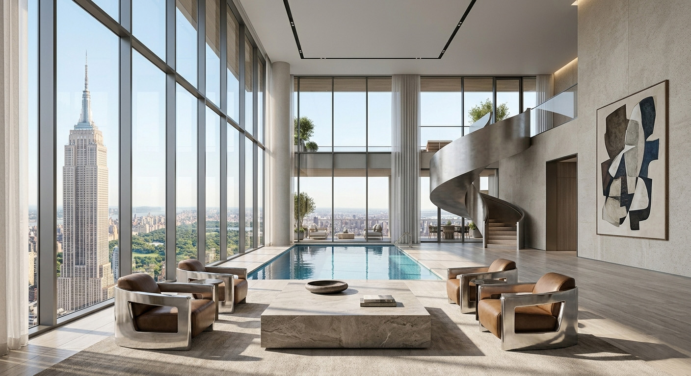 Penthouse in the center