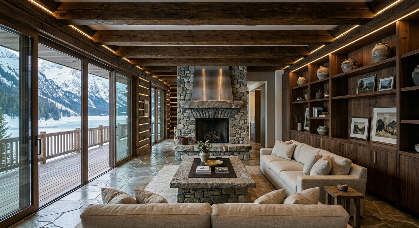 House in the mountains